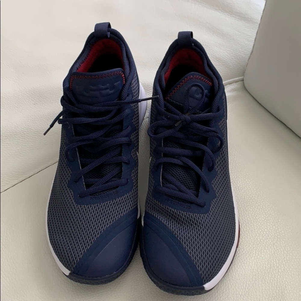 New blue Nike shoes